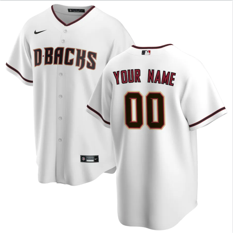 Men's Arizona Diamondbacks Customized Stitched MLB Jersey